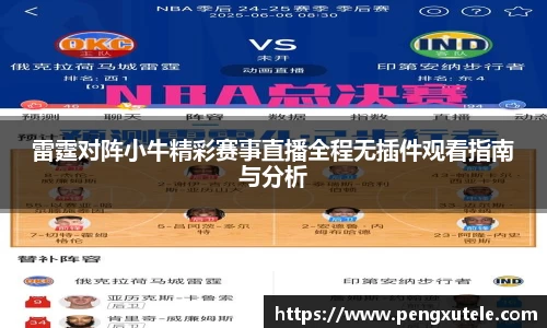 雷霆对阵小牛精彩赛事直播全程无插件观看指南与分析